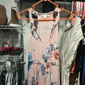 Pink Floral dress